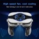 thumbnail image 4 of Teissuly VR Digital Glasses With Stereo Headphones & Cool-ing Fan VR Headset Virtual Reality Glasses IOS And Android Smartphone Teissuly WER202312147128, 4 of 9