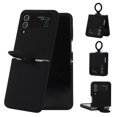 thumbnail image 1 of Macaron Liquid Silicone Phone Case Compatible For Samsung Galaxy Z Flip 4 With Ring Holder, 1 of 2
