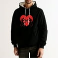 thumbnail image 1 of Ceisia Men Fashion Pockets Long Sleeve Christmas Printing Gift Hooded Pullover Sweatshirts, 1 of 3