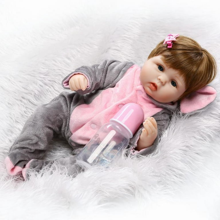 40cm/15.75inch Realistic Reborn Baby Dolls Look Real Life Toddler