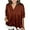 Coffee, variant on Womens T Shirts up to 50% Off Pure Colour Tshirt V-Neck Oversize Summer-Beach Solid T-shirt Ultra Soft Short Sleeve Blouse Cotton Blend Lightweight Tshirts Cozy Style Comfy Ladies Tee Hot Pi