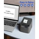 thumbnail image 2 of Impresora de etiquetas de código de barras Bluetooth CLABEL 221D 5 x 7,6 cm con rollo, 2 of 6