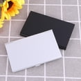 thumbnail image 1 of STRANDCHIC 2Pcs Business Card Holder Desktop Black Silver with Professional Design, 1 of 6