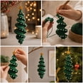 thumbnail image 4 of Crochet Christmas Tree DIY Kit for Beginners, Handmade Holiday Tabletop Decor Set with Soft Yarn and Tools, Christmas Craft Kit for Adults and Teens, DIY Gift Making Supplies, Style C, 4 of 6