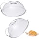 thumbnail image 1 of Tapa para microondas de 2 piezas con asa, tapa para alimentos para microondas, tapa para microondas, tapa para microondas, a prueba de derrames para microondas, para frutas y verduras, 1 of 5