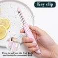 thumbnail image 4 of Peeling Knife 2-in-1 Portable Fruit Knife Set, Multifunctional Kitchen Peeler with Stainless Steel Blade and Ergonomic Handle, Compact Lightweight Design for Home Travel, 4 of 5