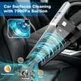 thumbnail image 2 of Aspirador portátil para coche DRECELL, 7000 PA, 12 V, 0,33 L, con bolsa, 2 of 7