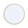 thumbnail image 6 of BalsaCircle 24 Gold 13" Acrylic Wooden Textured Round Plastic Charger Plates Starburst Trim, 6 of 6