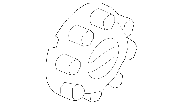 Genuine Ford Wheel Cap HC3Z-1130-L