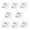 thumbnail image 1 of 52PCS Curtain Rods No Drill Curtain Rod Brackets Hooks Nail Free Adjustable Stick on Curtain Rod Transparent Hook, 1 of 7