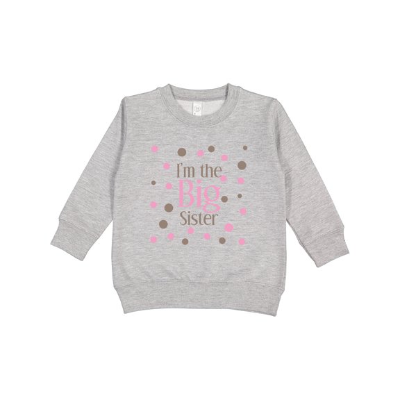 Inktastic I'm the Big Sister. Toddler Sweatshirt