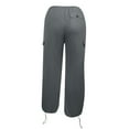 thumbnail image 6 of lulshou Cargo Pants Women Fashion Women Trousers Full Pants Casual Straight Solid Color Suit Pants Y2k Streetwear Pants, 6 of 6