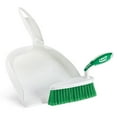 thumbnail image 2 of Libman Plastic Dust Pan & Brush Set Green White 2 Pack Case #95, 2 of 6