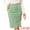 Green, variant on DARING DIVA Women's Tweed High Waist Plaid Pencil Skirts XL Green