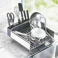 thumbnail image 4 of KitchenAid Compact Stainless Steel Dish Rack, Satin Gray, 15-Inch-by-13.25-Inch -, 4 of 7