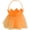 Orange, variant on Jiibva Halloween Felt Candy Bag Princess Crown Trick or Treat Bags for Sweets Bags With Handle Halloween Goody Bags