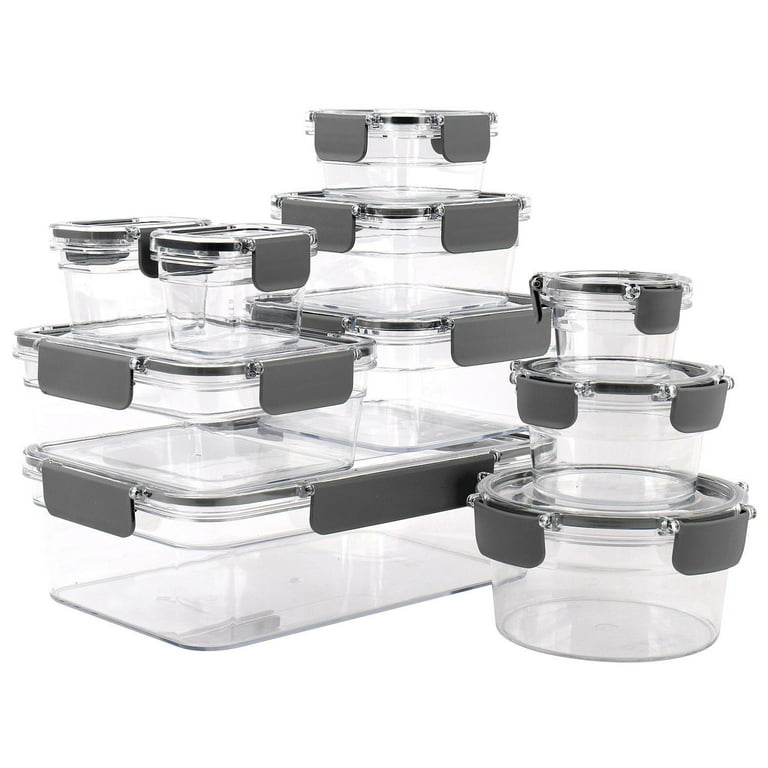 Chef Tested 20-Piece Food Storage Set with Snap Lids