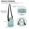 thumbnail image 6 of HELLHERO Spiderweb with Sparkles Cross Body Purse with with Shoulder Strap for Travel Daily Use, 6 of 7