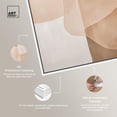 thumbnail image 4 of Forms in Beige II Canvas Boho Geometric Art by Art Remedy, White Frame, 24 x 36, 4 of 7