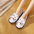 thumbnail image 4 of House Slippers for Women Men - Dachshund Dog Puppy No.1027 Lightweight House Shoes Fuzzy Slippers, Soft Slip-On Cozy House Slippers for Woman Indoor Outdoor, 4 of 7