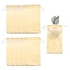 thumbnail image 1 of 12 Piezas Fundas de Microfibra para Gafas 7" x 3.5" Funda para Gafas de Sol Portátil con Cordón para Teléfono Móvil (Beige), 1 of 7
