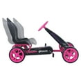 thumbnail image 2 of hauck Sirocco Go-Kart Kids Pedal Racing Cart Low Profile Rubber Wheel Ergonomic Seat, Pink, 2 of 6