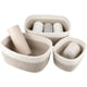thumbnail image 1 of 3 Cesta de almacenamiento tejida, caja de almacenamiento de baño de cuerda de algodón tejida, juguetes para el hogar cesta de almacenamiento ovalada, 1 of 7