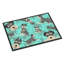 Schnauzer Indoor or Outdoor Mat 24x36 36 in x 24 in