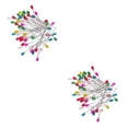 thumbnail image 2 of Redempat 100pcs Colorful Dressmaking Sewing Pins Straight Head Pins Pin Pearl Corsage Style A 2Set, 2 of 6
