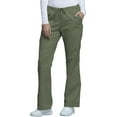thumbnail image 3 of Cherokee Workwear Core Stretch Women's Scrubs Pant Mid Rise Drawstring Cargo 4044, 3 of 6