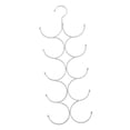 thumbnail image 4 of Perchas para cinturones, percheros para ropa, bufandas, corbatas, organización de armarios, seda blanco, 4 of 7