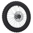 thumbnail image 1 of Front Wheel Rim Tire Replacement, High Strength Dirt Bike Front Wheel Assembly 17 Inch with Brake Rotor for Pit Dirt Bike, 1 of 7