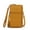 PU Mustard, variant on Vegan Leather Women's Phone Wristlet Wallet Bag, Crossbody Purse Handbag by Mia K - Mustard