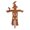 B, variant on Yashow 4 Pcs Halloween Garden Stakes 13.6x8.5 Inch, Vintage Distressed Metal Pumpkin Scarecrow Yard Art, Rustic Fall Outdoor Decor for Lawn, Patio and Pathway