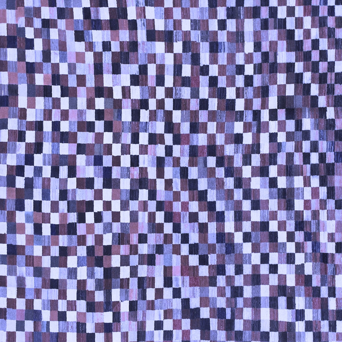 Squear Check Rug Ahgly Company Indoor Square Checkered Blue Modern Area Rugs, 4' Square ...