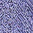 thumbnail image 1 of Ahgly Company Indoor Square Checkered Blue Modern Area Rugs, 5' Square, 1 of 4