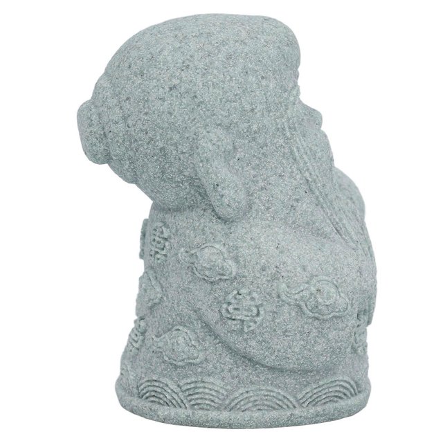 Chinese God Statue Decor Feng Shui Lucky Ornament for Living Room Bedroom Office Desktop Home Decoration 7160L‑03 God of Longevity