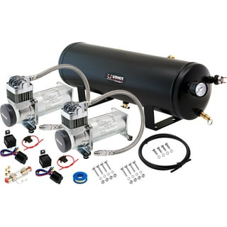 Master Airbrush SB86 High Precision Detail Control Dual-Action Side Feed Airbrush Set with Cool Runner II Dual Fan Air Tank Compressor Kit, 0.2mm
