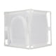 thumbnail image 1 of Jaula de observación de insectos de malla de PVC blanca, reutilizable, para cría de mariposas, con forma de U invertida., 1 of 14