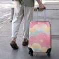 thumbnail image 3 of Colorful Cloud Star Pattern Luggage Cover Fashion Suitcase Cover Baggage Covers Fit 25-28 Inch Luggage (Go Travel), 3 of 5