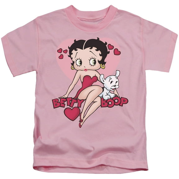 Betty Boop - Sweetheart - Juvenile Short Sleeve Shirt - 5/6