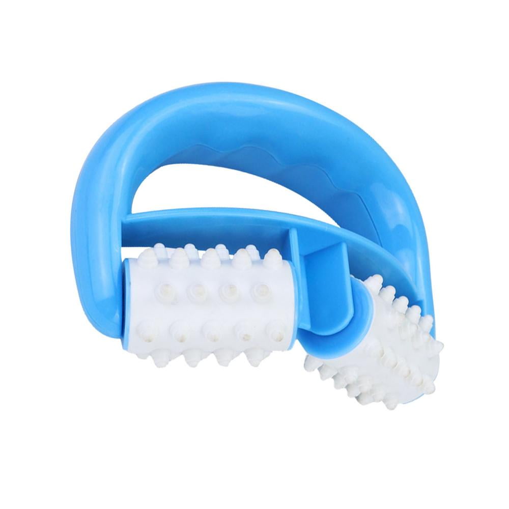 Fovolat 2 Wheel Massage Roller Handheld 2 Wheel Massager Massager for