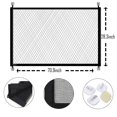 thumbnail image 4 of Puerta plegable de malla para perros, apta para interiores y exteriores., 4 of 8
