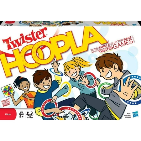 Twister Hoopla: With 5 Twists on Twister! Includes 5 Games + 16 Rings + 2 Spinners + 4 Twister T's