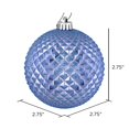 thumbnail image 3 of Vickerman N188429D Boule Pailletée Pervenche 2.75 Po. 12 par Sac, 3 of 3