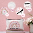 thumbnail image 2 of Bolsas de maquillaje Yahenda Rainbow Canvas, 16 unidades, para mujer, 2 of 6