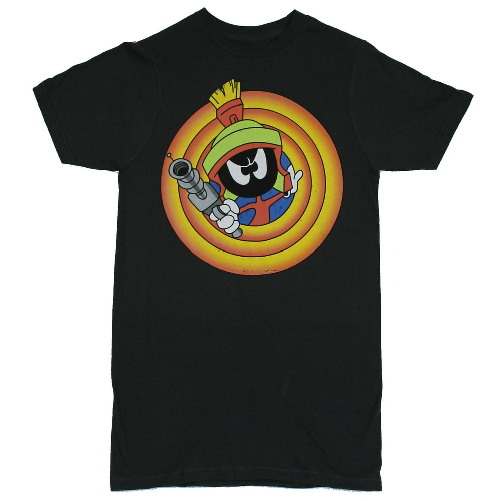 In My Parents Basement - Marvin the Martian Mens T-Shirt - 