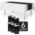 thumbnail image 4 of Grandipity Black 6 Pack Premium Disposable Plastic Table Runner 14 x 108 Inch. Table Runner for Dinner Parties & Events, 4 of 4