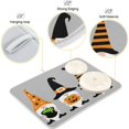 thumbnail image 4 of Absorbent Dish Drying Mat for Kitchen Counter -Halloween Gnomes With Pumpkin Microfiber Drying Pad, Reversible Drainer Mats for Countertop, Small 16 x 18 inch, Large 18 x 24 inch, 4 of 6