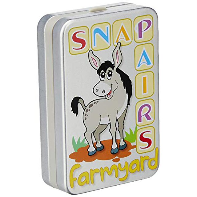 juegos de trampas Farmyard Snap And Pairs Juego de tarjetas de memoria Varios Cheatwell Games 12605